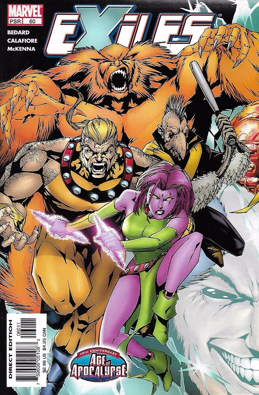 EXILES #60 MARVEL COMICS 2005 NEAR MINT