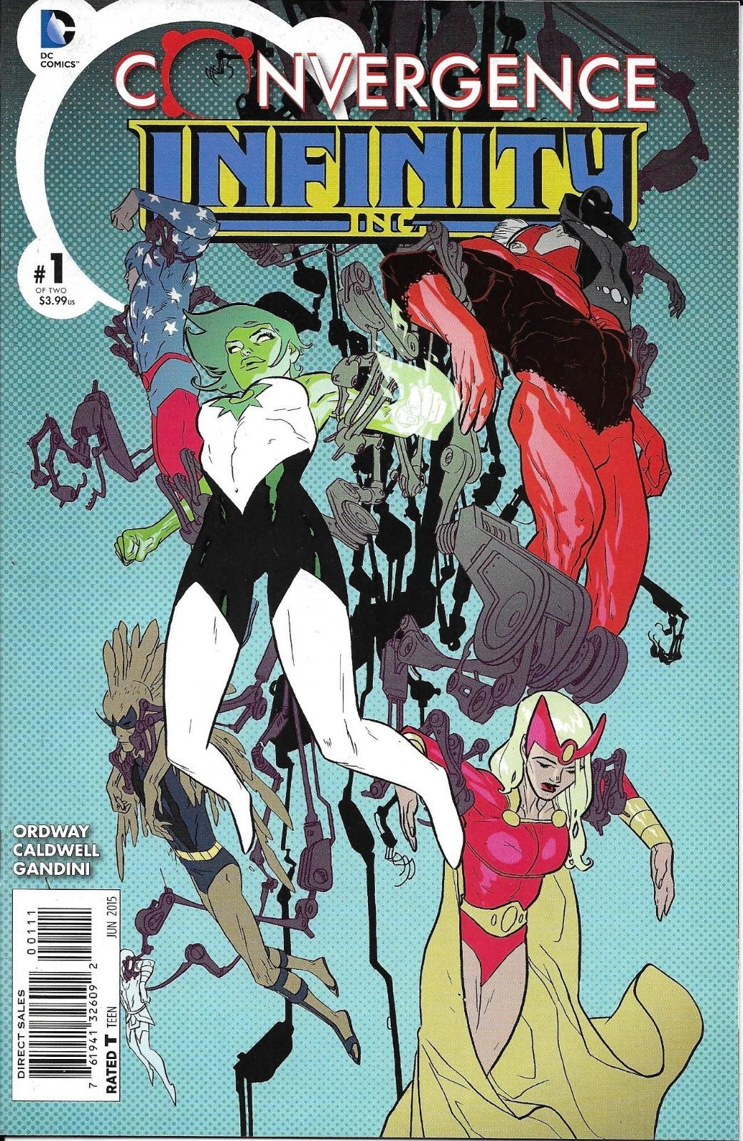 Convergence Infinity Inc #1 DC Comics 1st Print 2015