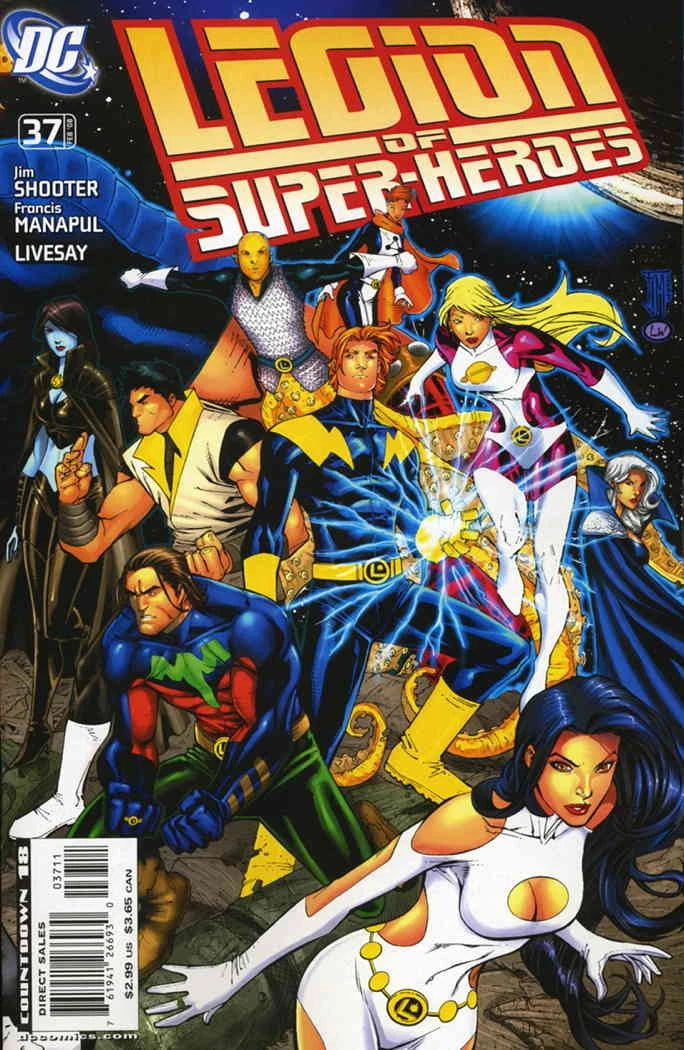 LEGION OF SUPER-HEROES #37 DC COMICS 2008 NEAR MINT