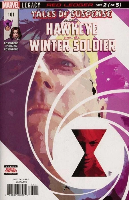 Tales of Suspense #101 Hawkeye Winter Soldier Marvel Comics 2018 VF/NM