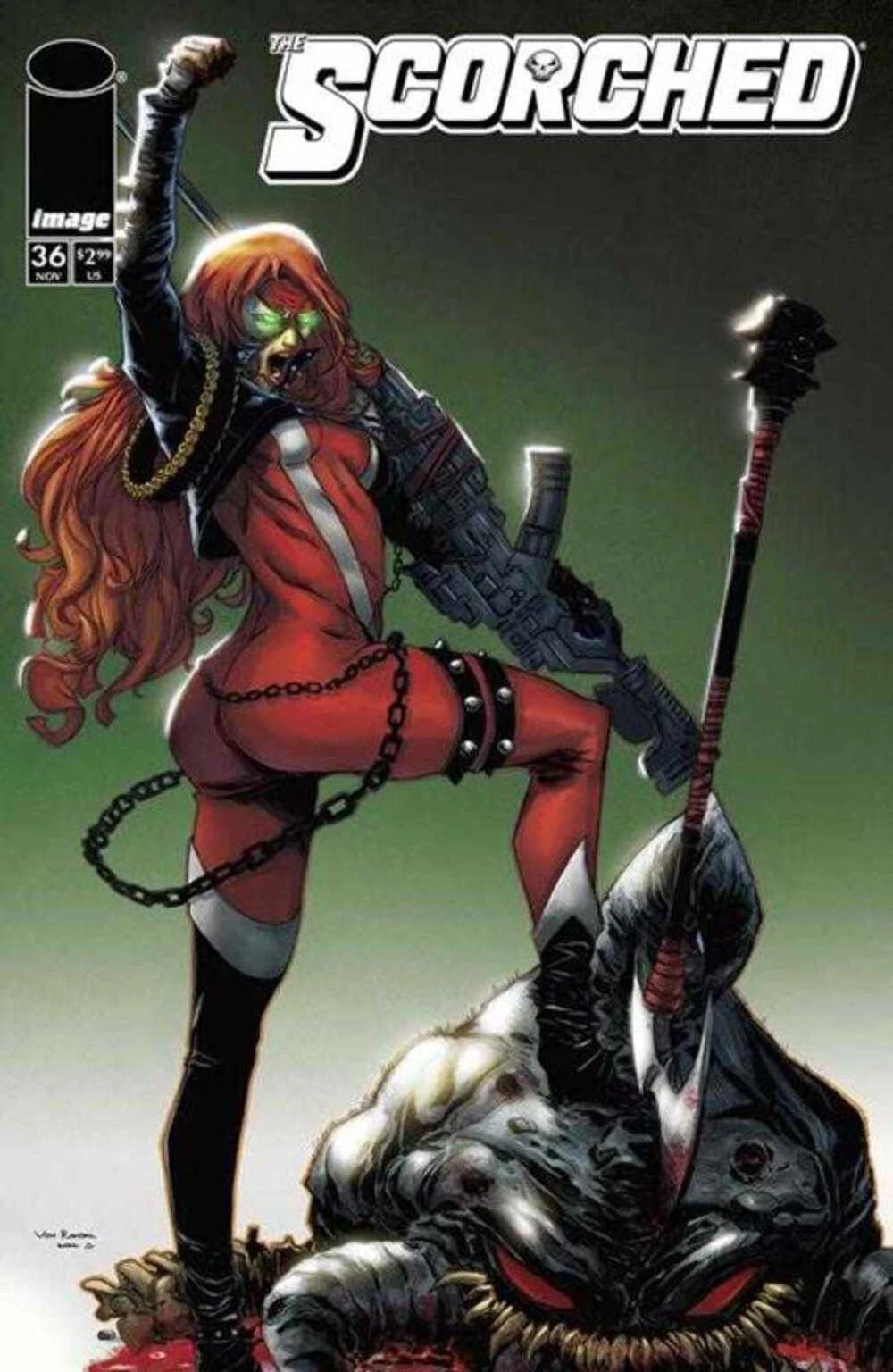Scorched #36 Cover B Von Randal Variant Image Comics Spawn 2024 NM