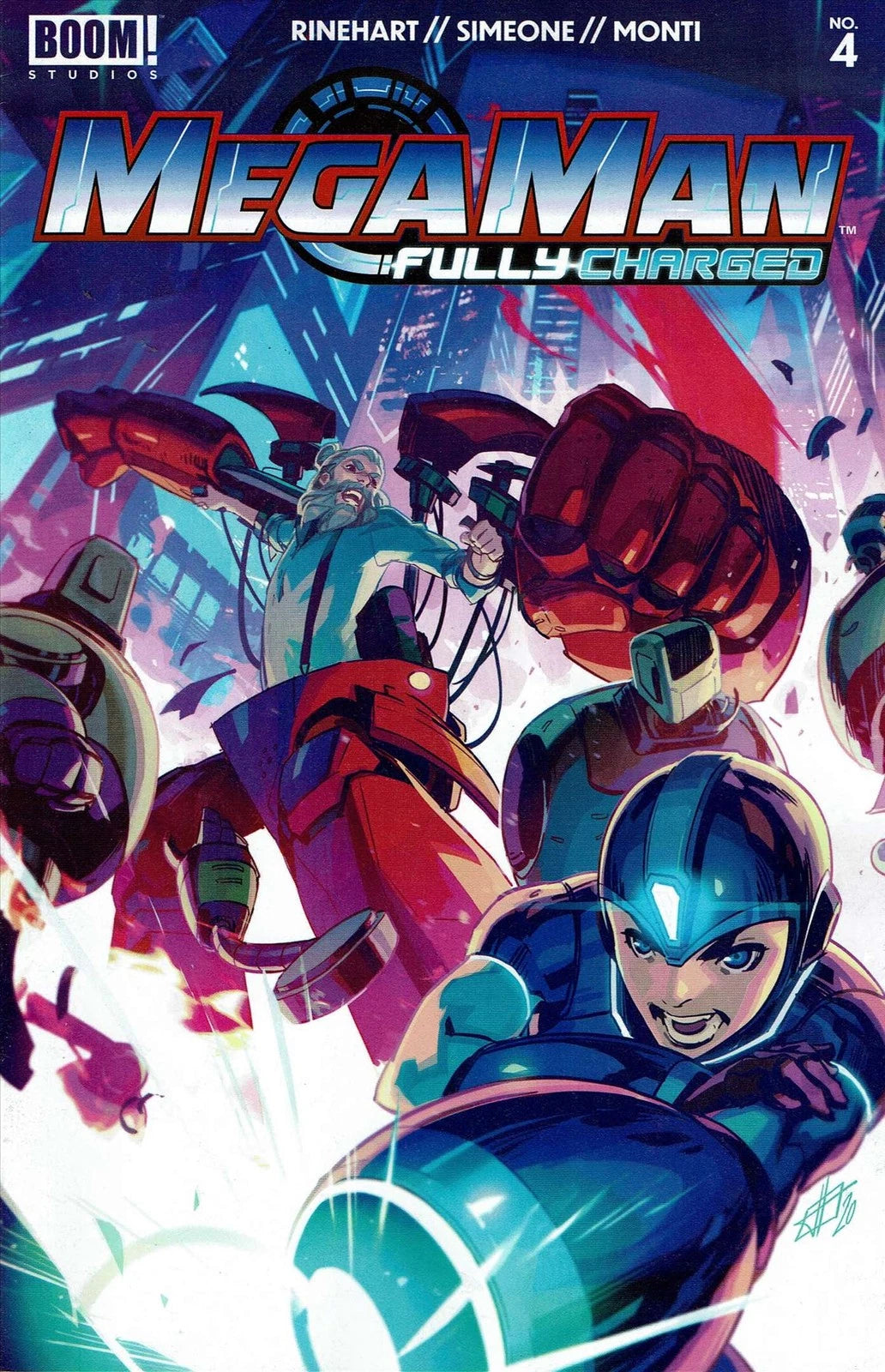 MEGA MAN FULLY CHARGED #4 BOOM STUDIOS COMICS 2020 NM