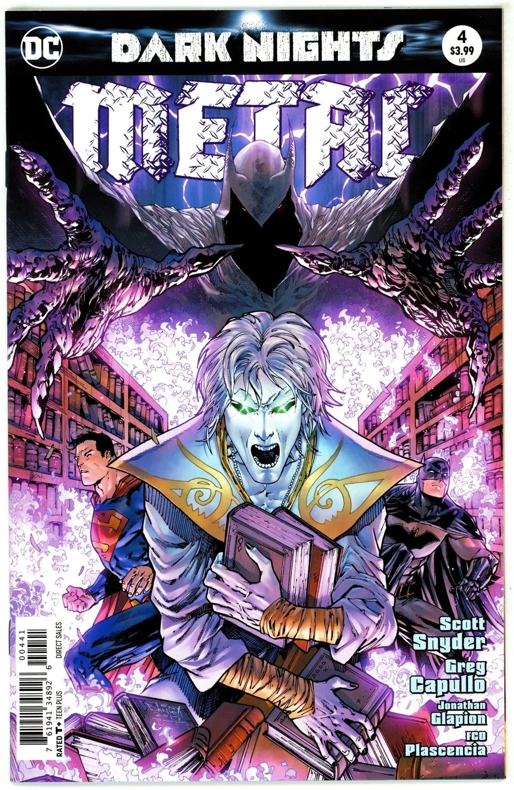 Dark Nights: Metal #4 Tony Daniel Variant Cover DC Comics 2017 NEAR MINT