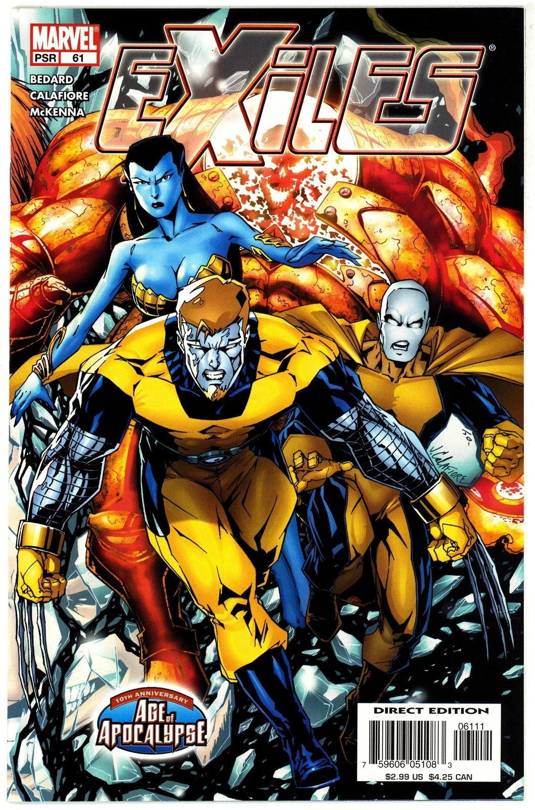 EXILES #61 MARVEL COMICS 2005 NEAR MINT