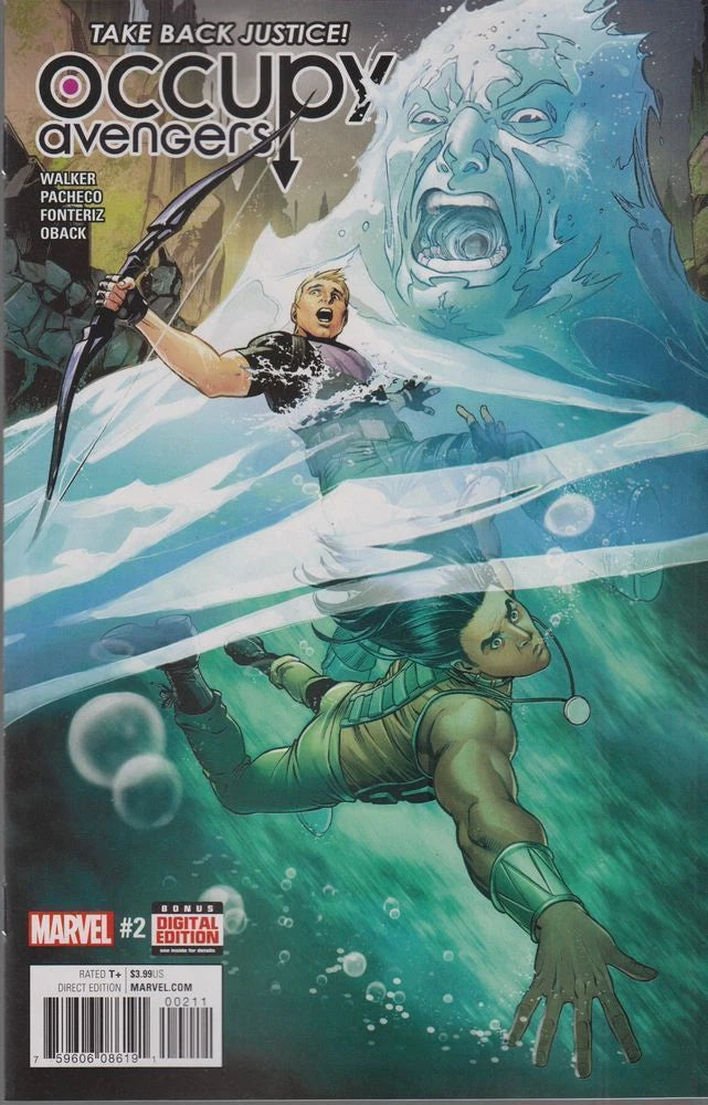 OCCUPY AVENGERS #2 1ST PRINT 2017 NEAR MINT