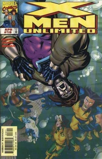 X-Men Unlimited #18 Marvel Comics 1998 Very Fine/Near Mint