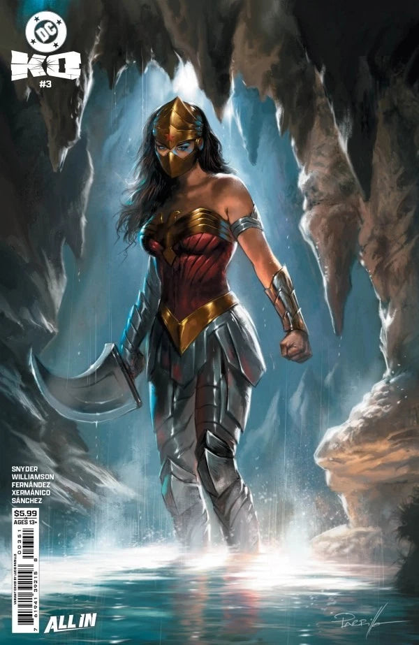 DC K.O. #3 LUCIO PARRILLO WONDER WOMAN VARIANT DC COMICS 2026 NEAR MINT