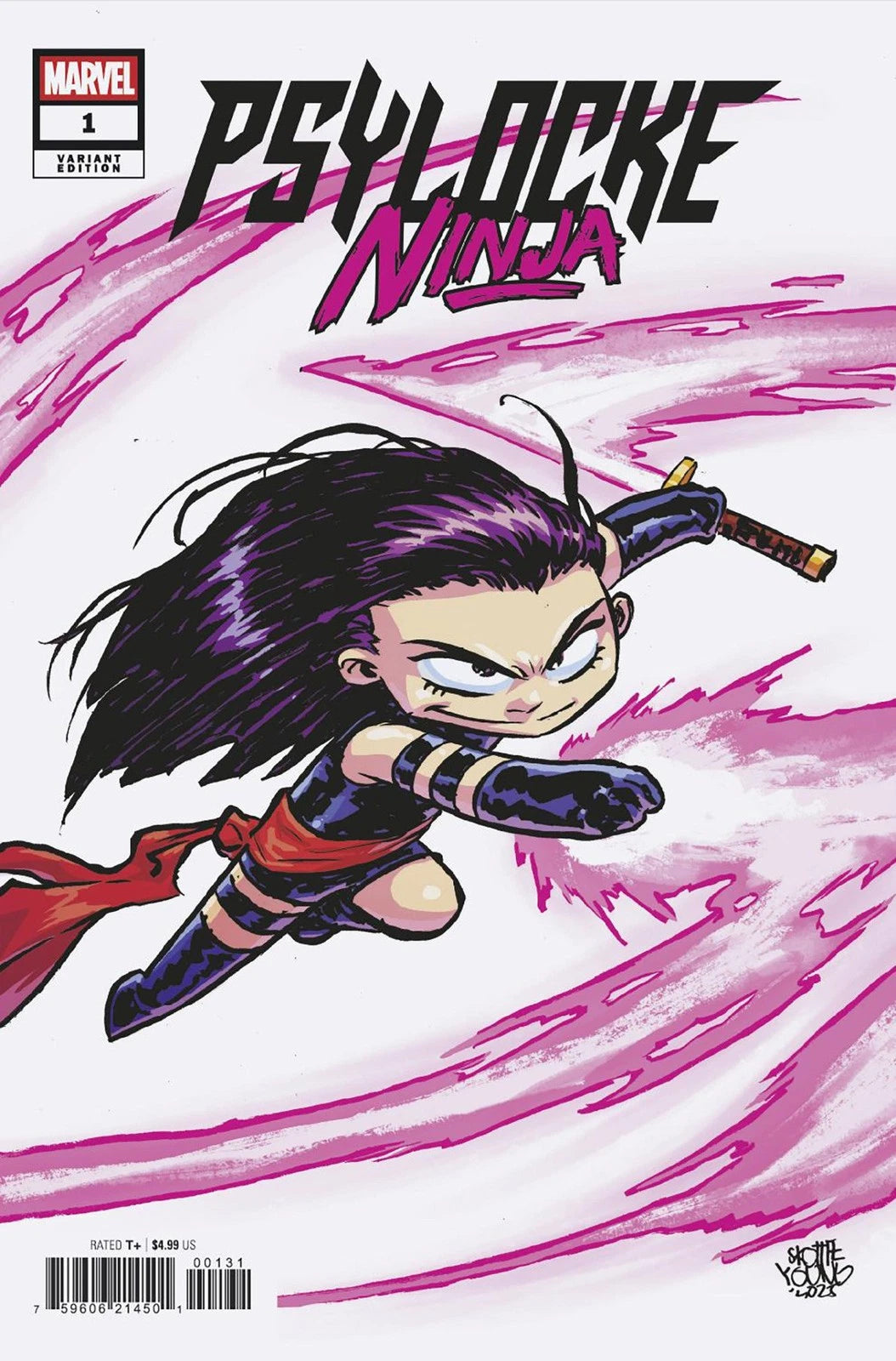 PSYLOCKE NINJA #1 SKOTTIE YOUNG VARIANT MARVEL COMICS 2026 NM