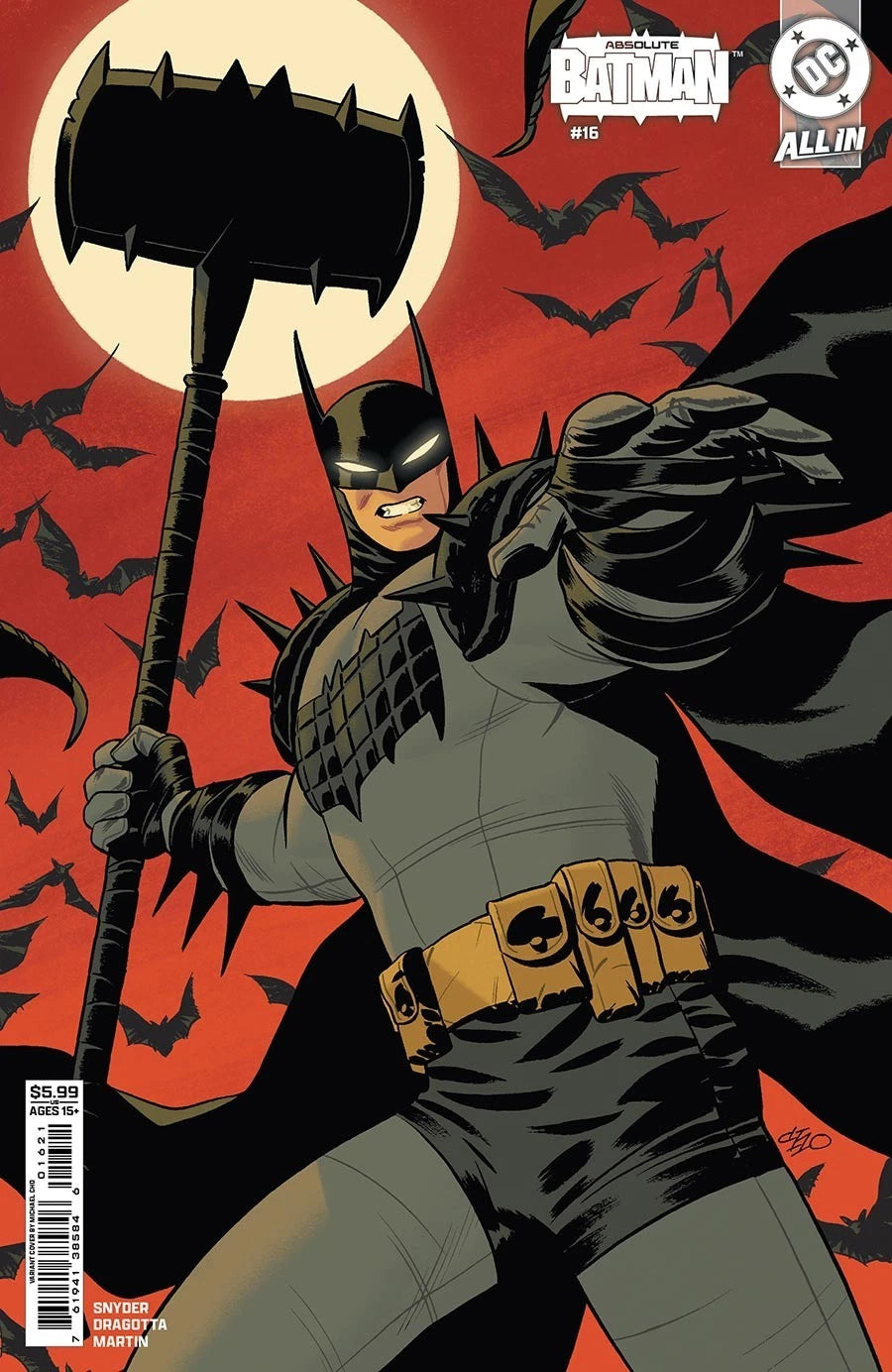 ABSOLUTE BATMAN #16 MICHAEL CHO VARIANT DC COMICS 2026 NEAR MINT