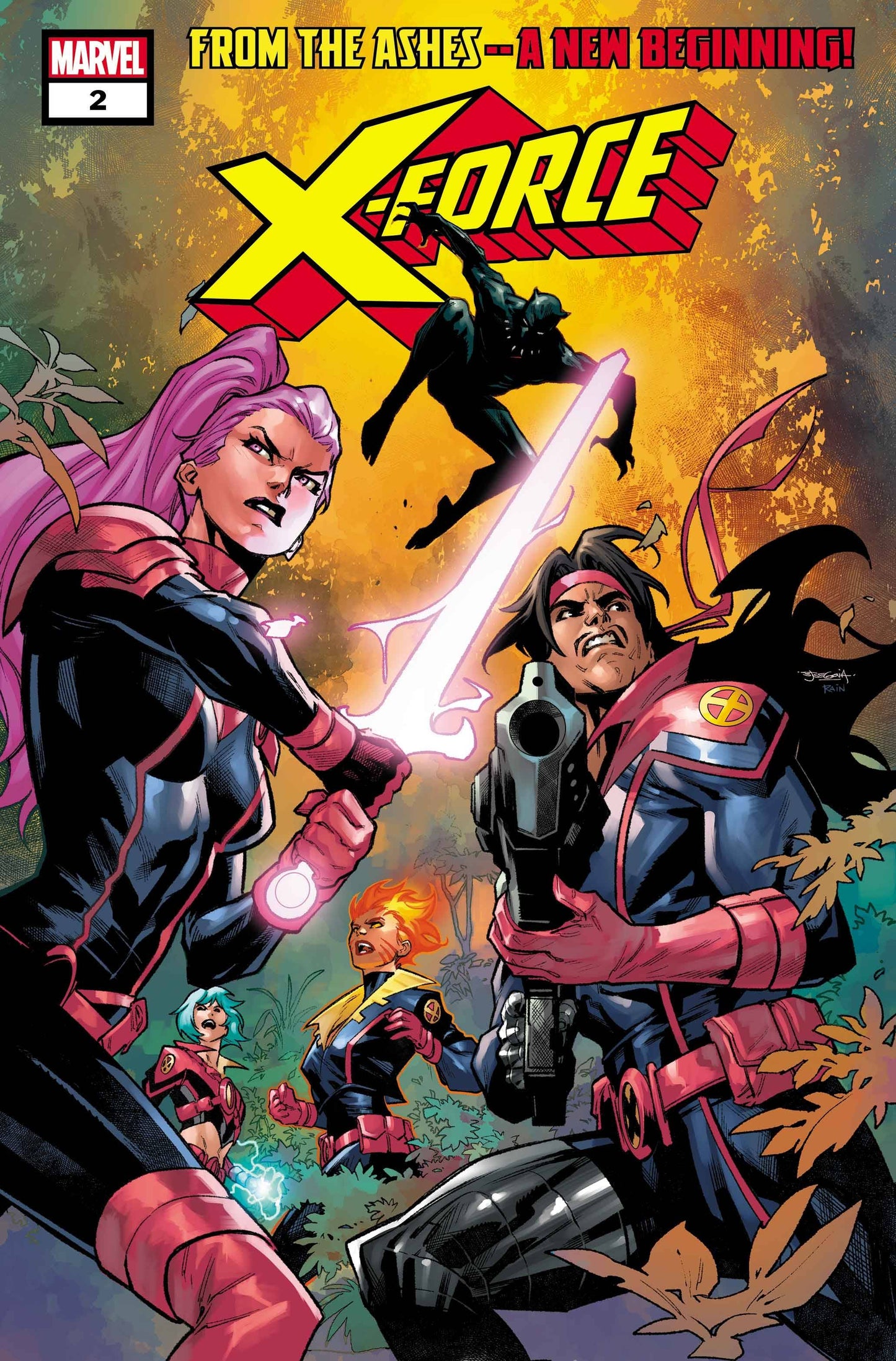 X-FORCE #2 MARVEL COMICS 2025 NEAR MINT