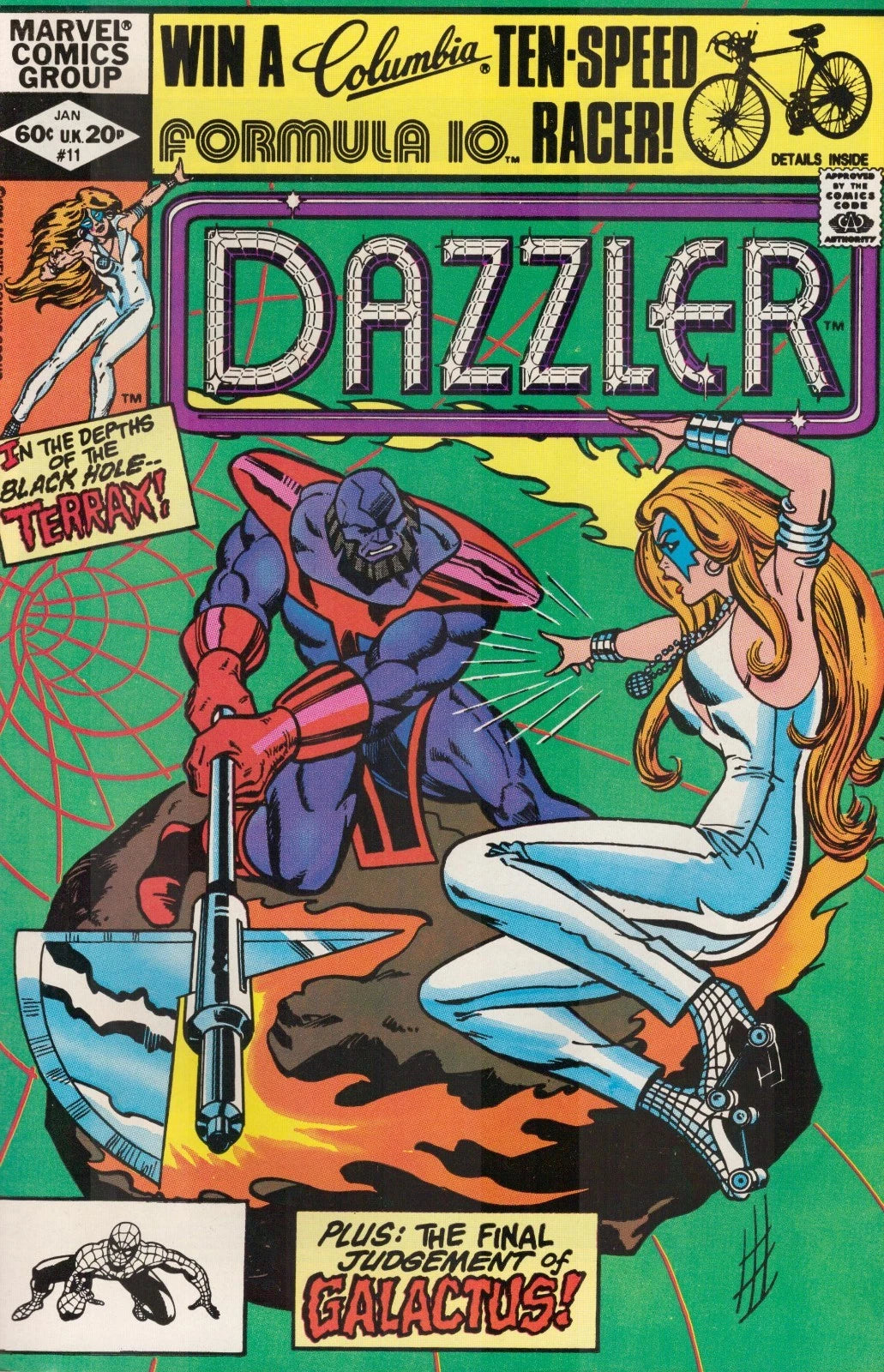 DAZZLER #11 MARVEL COMICS 1982 VERY FINE/NEAR MINT