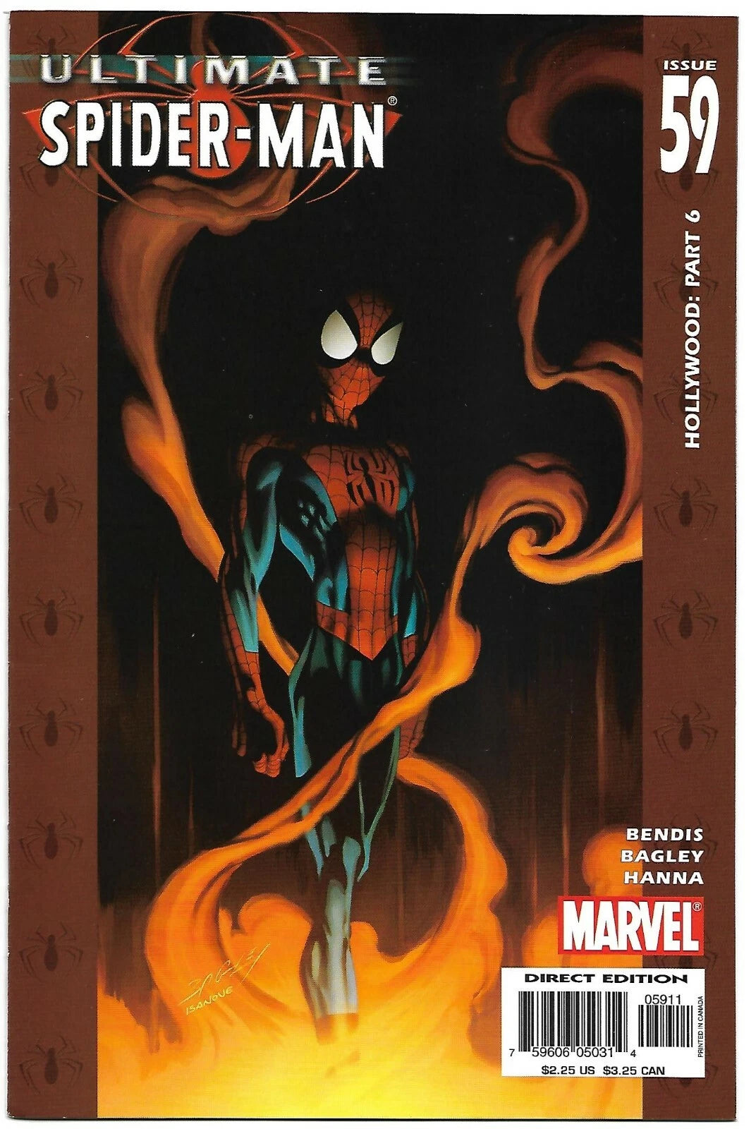 ULTIMATE SPIDER-MAN #59 MARVEL COMICS BENDIS 2000 VF/NM