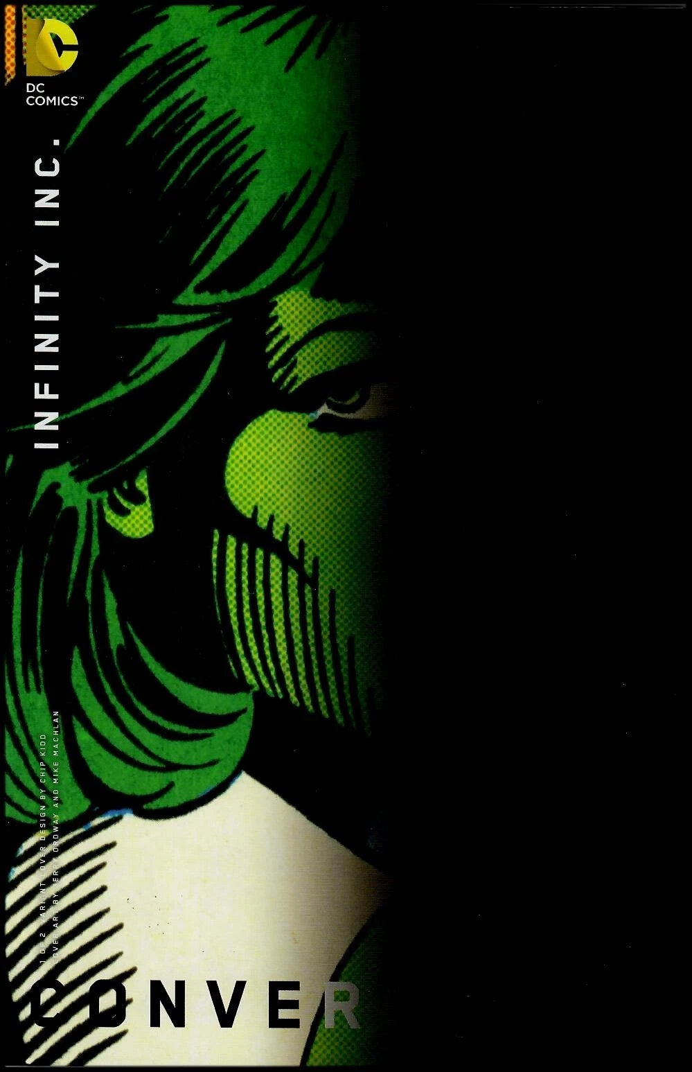 Convergence Infinity Inc #1 Variant Cover DC Comics 1st Print 2015