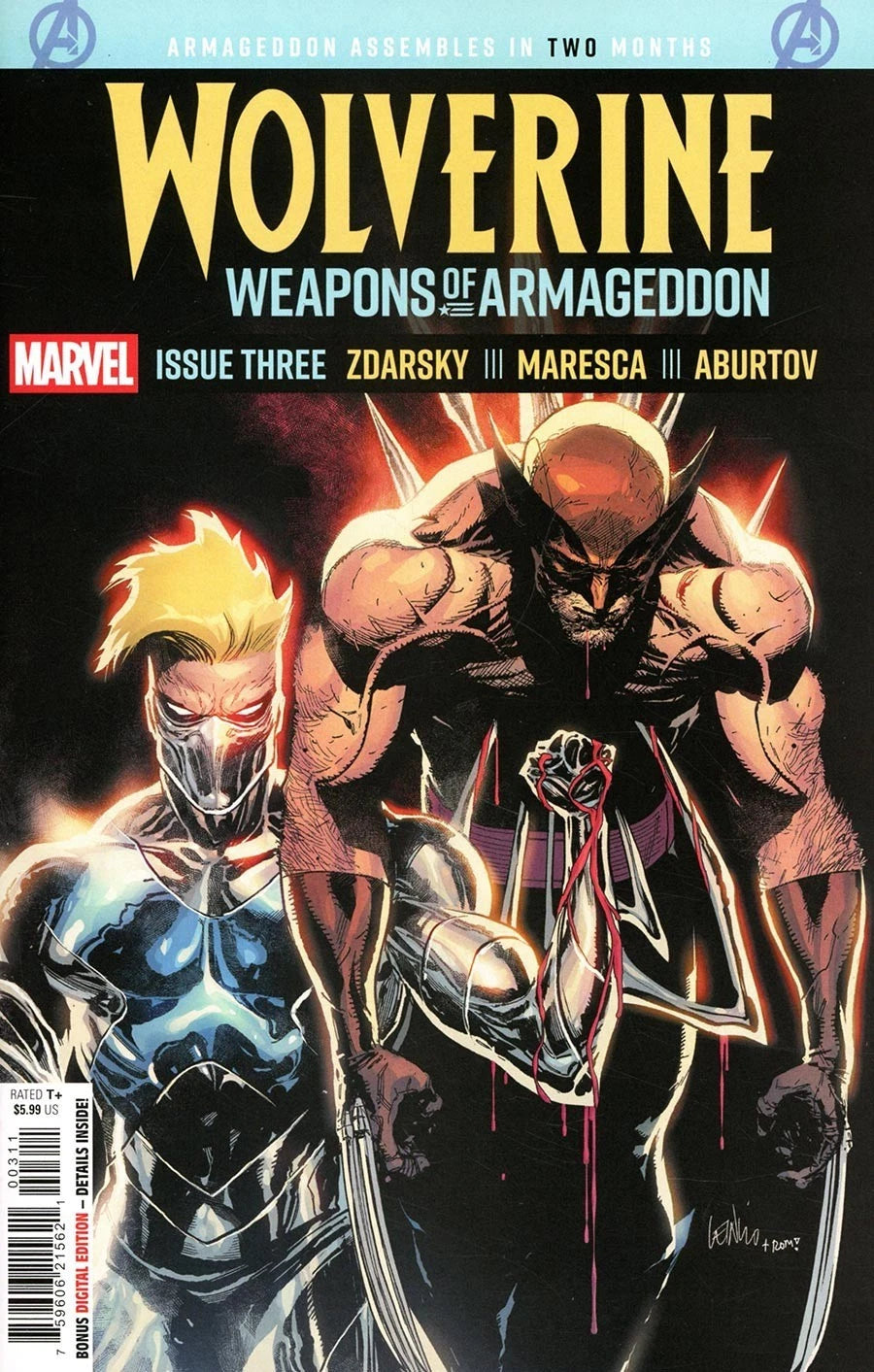Wolverine Weapons Of Armageddon #3 Francis Yu Cover Marvel Comics 2026 NM