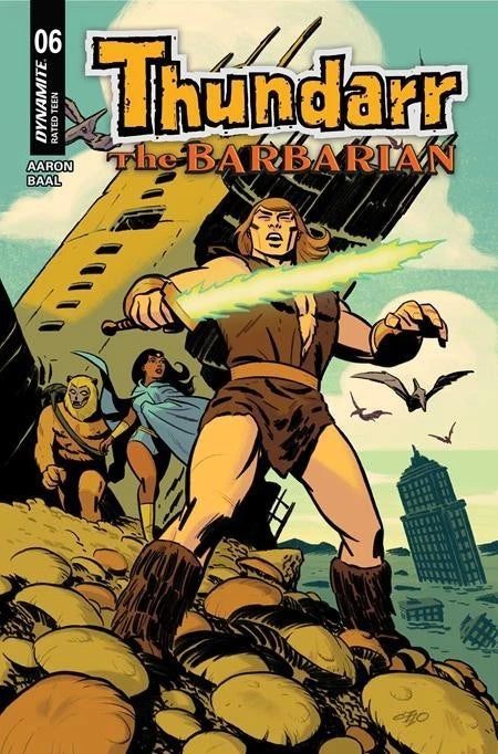 THUNDARR THE BARBARIAN #6 COVER A DYNAMITE ENTERTAINMENT 2026 NM