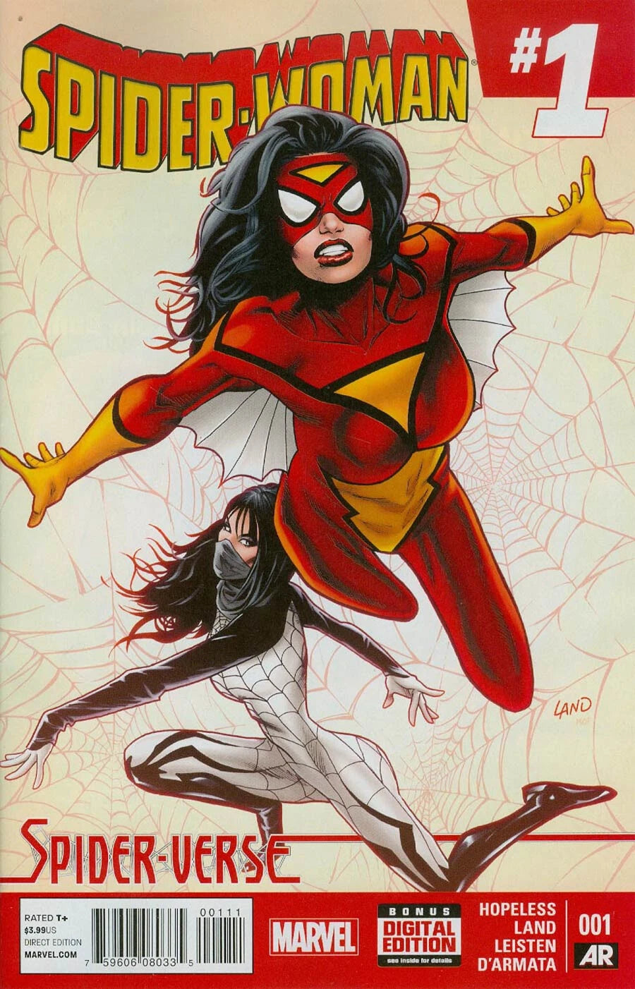 Spider-Woman #1 Marvel Comics 2014 NEAR MINT