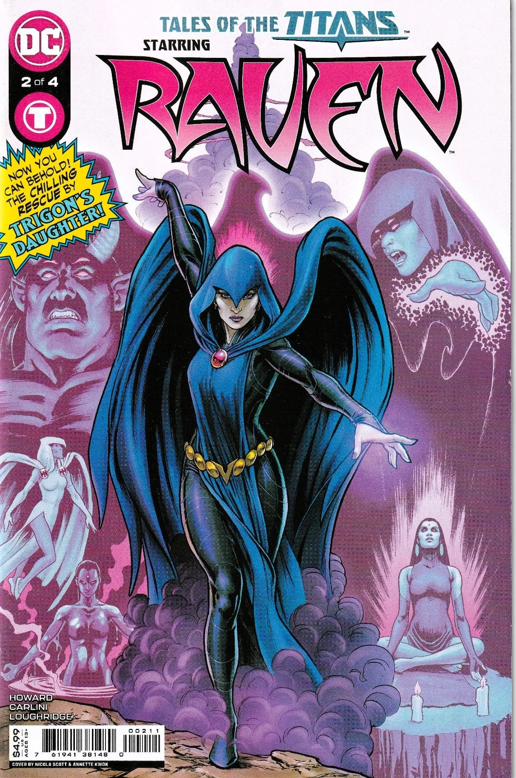TALES OF THE TITANS STARRING RAVEN #2 DC COMICS 2023 NEAR MINT