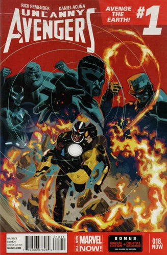 Uncanny Avengers #018. Marvel Comics 2014 NEAR MINT