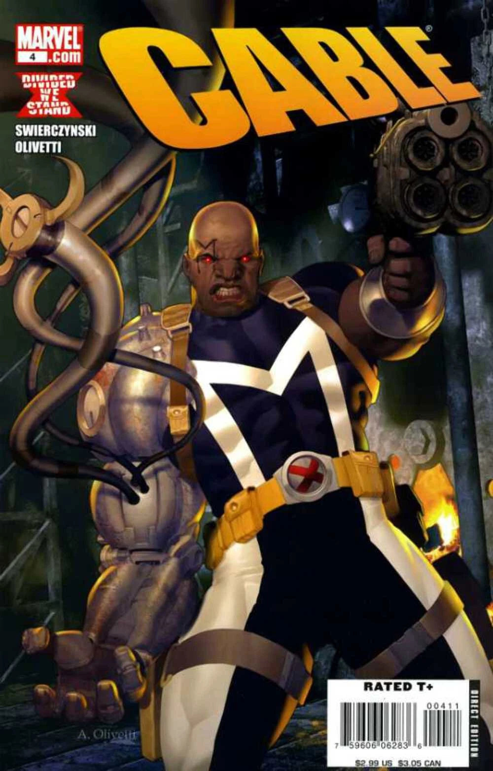CABLE #4 MARVEL COMICS 2008 NEAR MINT