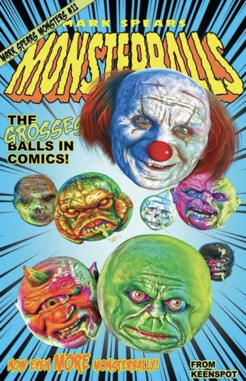 Mark Spears Monsters&nbsp; #11 Monsterballs Variant Keenspot 2026