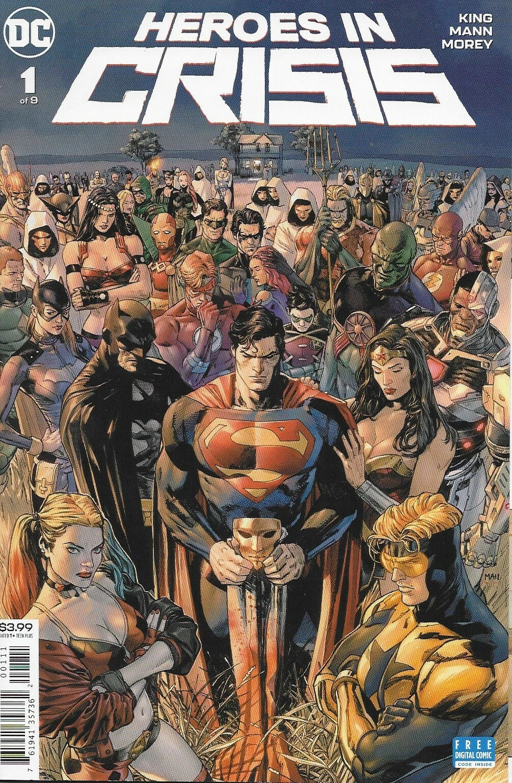 HEROES IN CRISIS #1 DC COMICS TOM KING 2018 NM