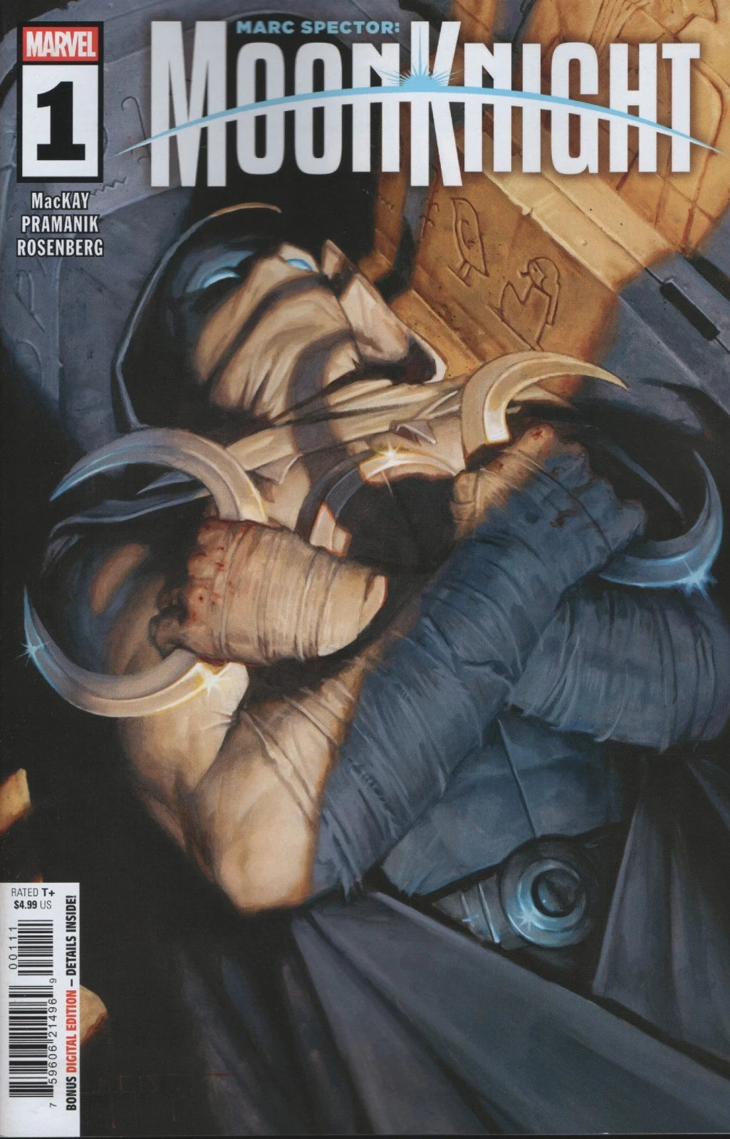 MARC SPECTOR: MOON KNIGHT #1 MARVEL COMICS 2026 NEAR MINT