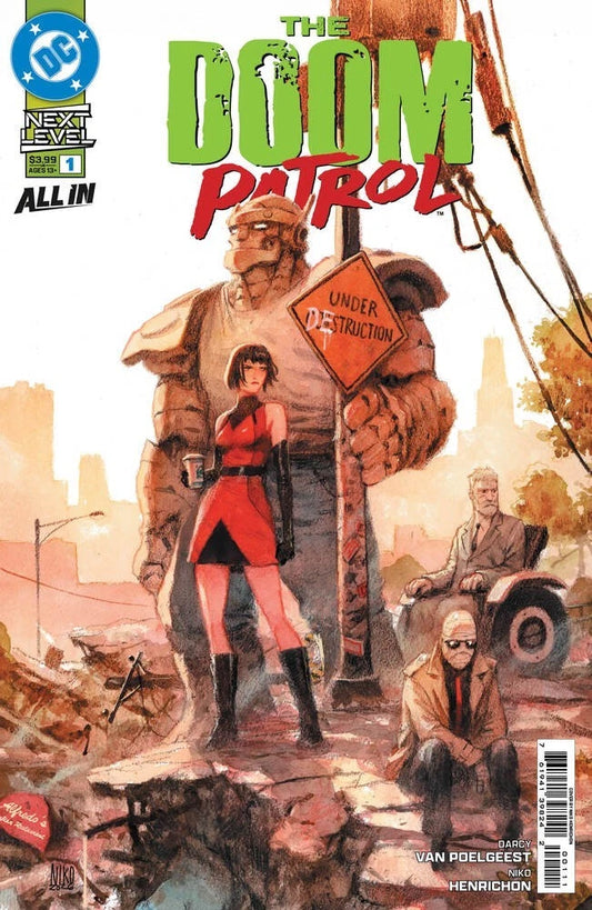 DOOM PATROL #1  Cover A Niko Henrichon DC Comics NM 2026