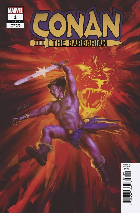 CONAN THE BARBARIAN #1 LGY #276 VARIANT MARVEL COMICS 2019 NM
