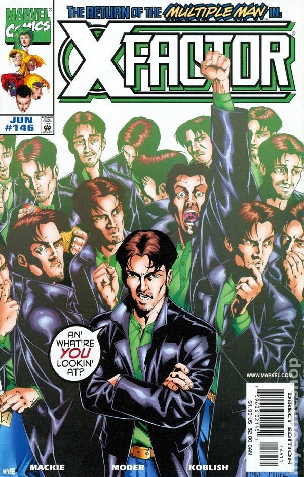 X-FACTOR 146 MARVEL COMICS 1998 VERY FINE/NEAR MINT