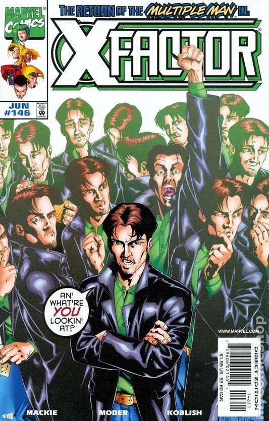 X-FACTOR 146 MARVEL COMICS 1998 VERY FINE/NEAR MINT