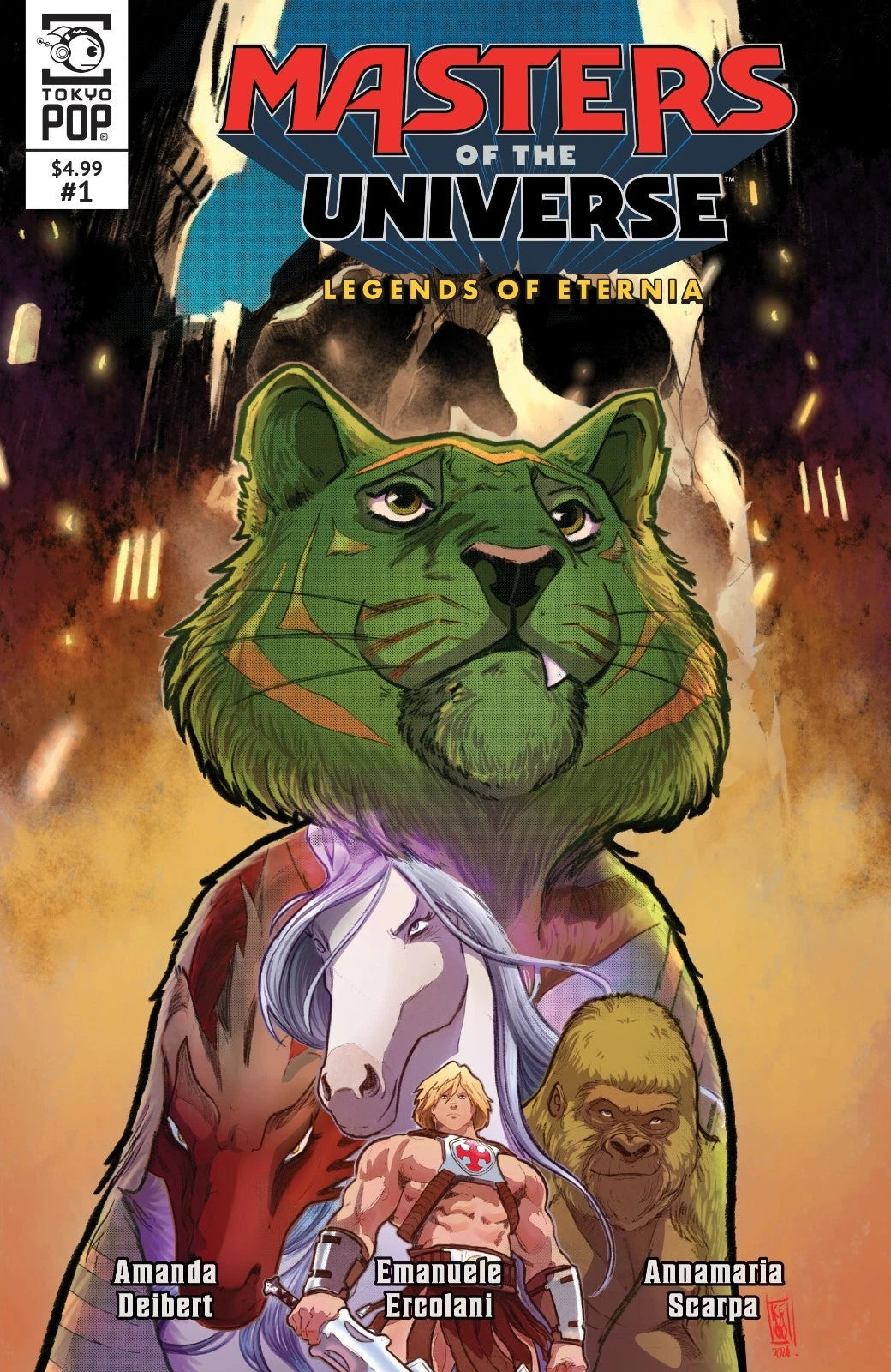 Masters of the Universe Legends of Eternia #1 Cover A Tokyopop 2026 NM