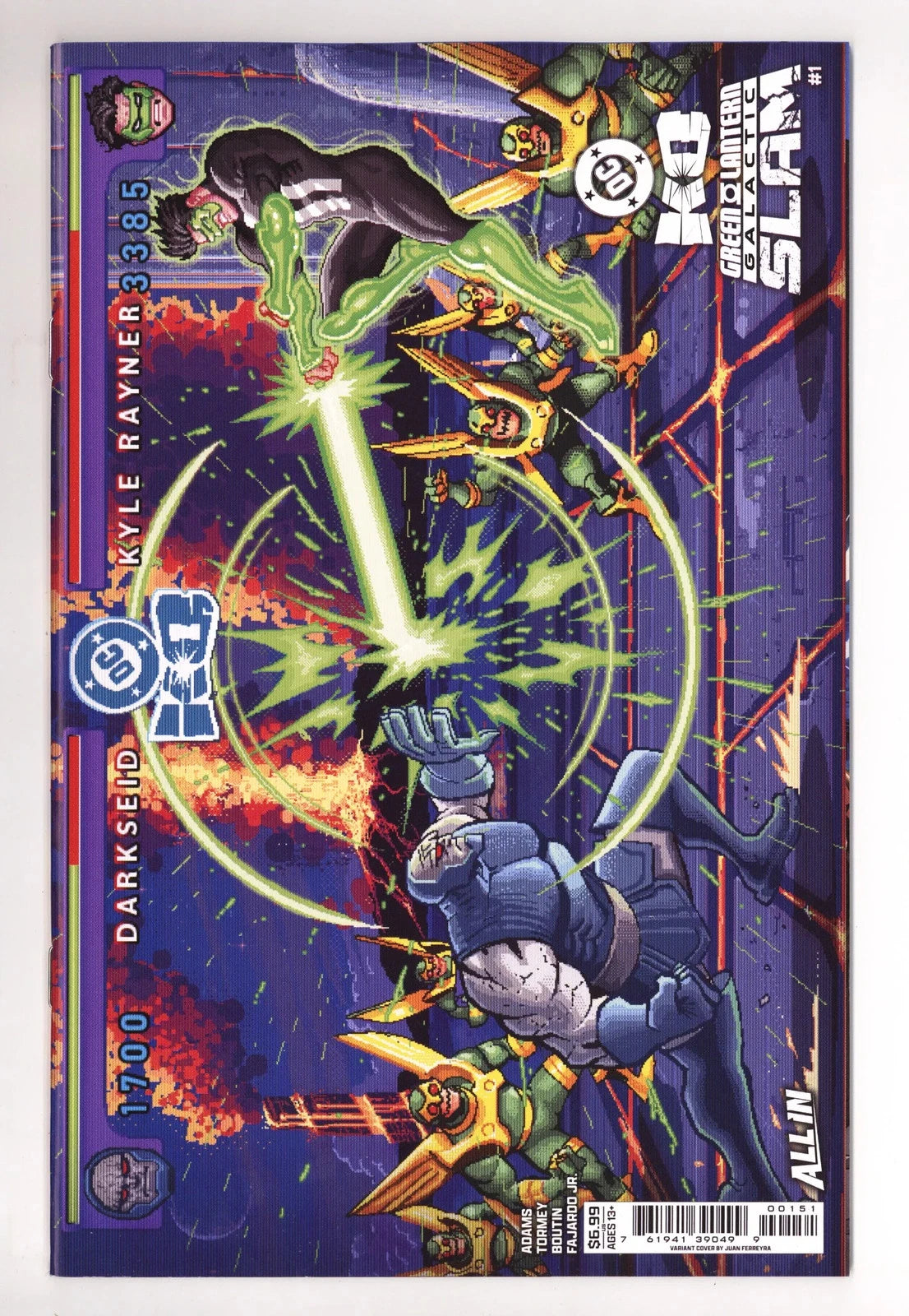 DC K.O. GREEN LANTERN GALACTIC SLAM #1 FERRERYRA VARIANT DC COMICS 2026 NM