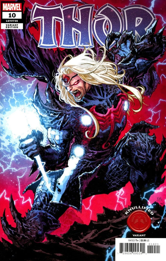 THOR #10 Knullified Variant Donny Cates  Marvel Comics 2020 NM