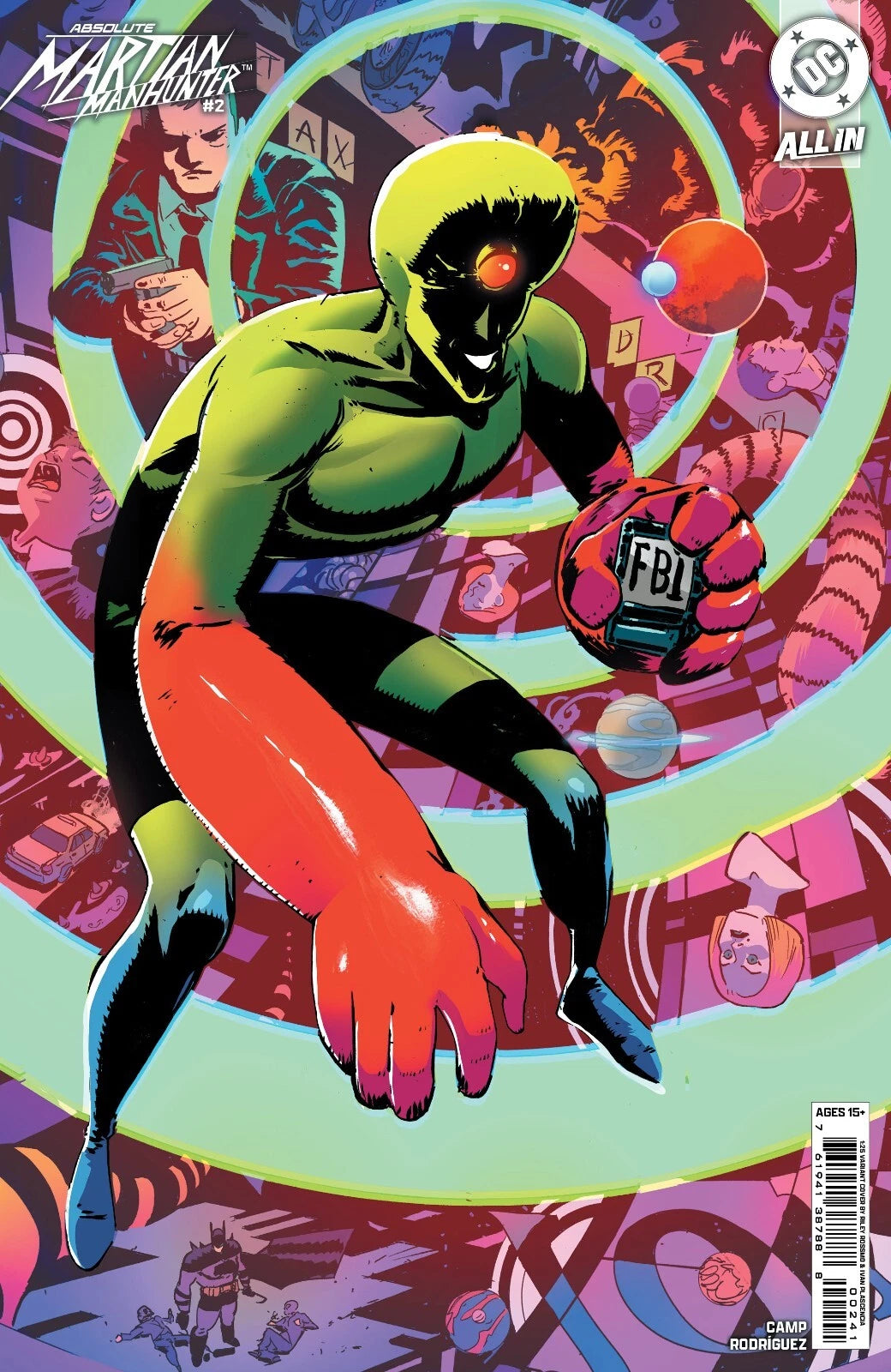 Absolute Martian Manhunter #2 1:25 Riley Rossmo Incentive Variant DC Comics 2025 NM
