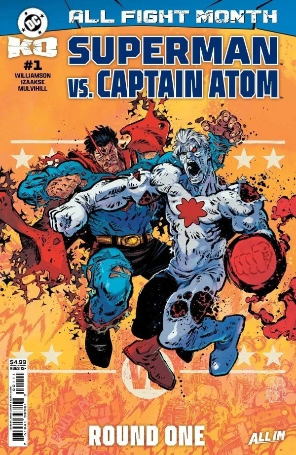 DC K.O. Superman Vs Captain Atom #1 Cover A Jorge Corona DC COMICS 2025 NM