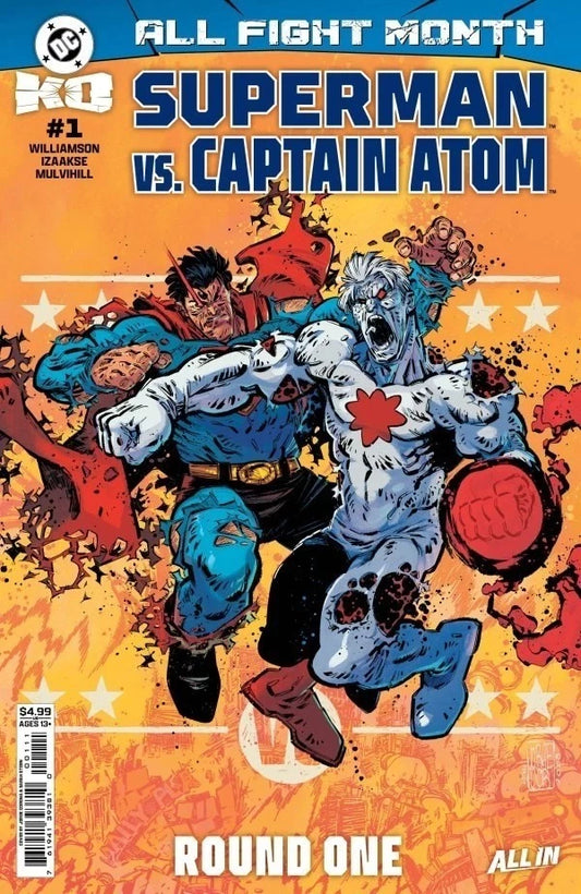 DC K.O. Superman Vs Captain Atom #1 Cover A Jorge Corona DC COMICS 2025 NM