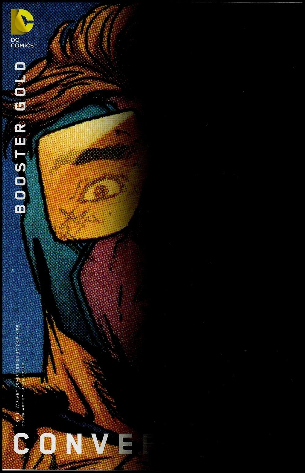 Convergence Booster Gold #1 Variant Cover DC Comics 1st Print 2015