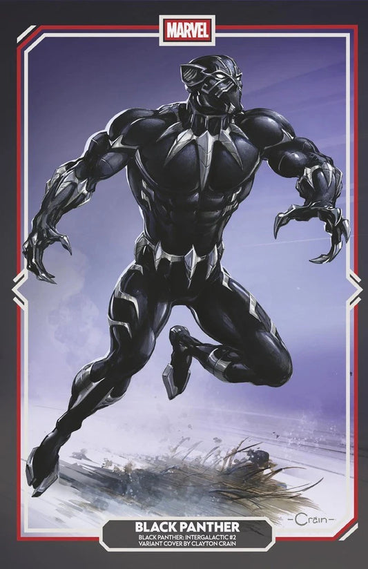 Black Panther: Intergalactic #2 Clayton Crain Variant Marvel Comics 2025 1st Print NM