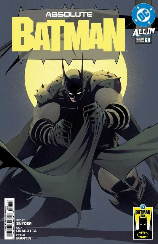Absolute Batman #1 Batman Day 2025 Edition Snyder & Dragotta DC Comics