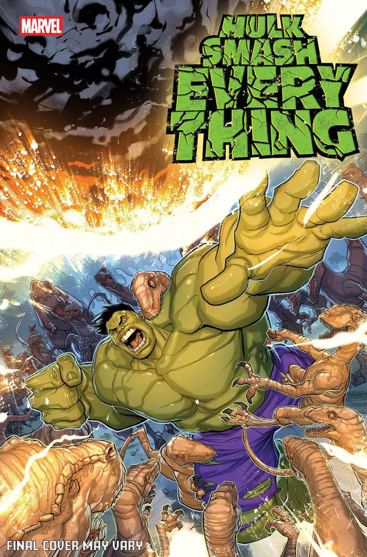 Hulk Smash Everything #2 PETE WOODS VARIANT Marvel Comics 2026 NEAR MINT