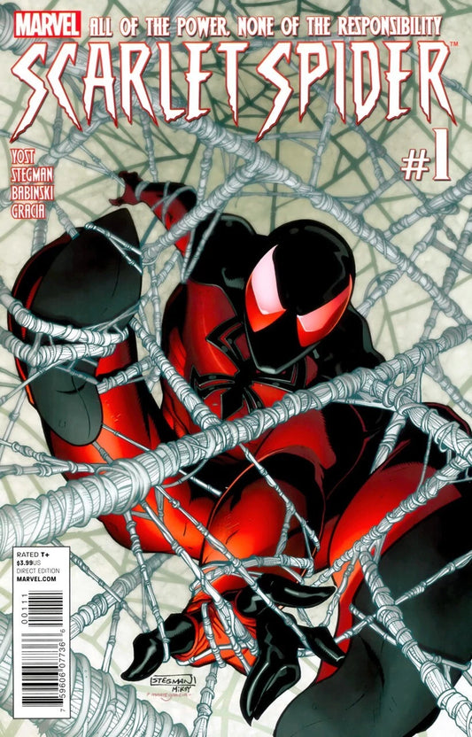 Scarlet Spider #1  Ryan Stegman Cover Marvel Comics 2012 NM