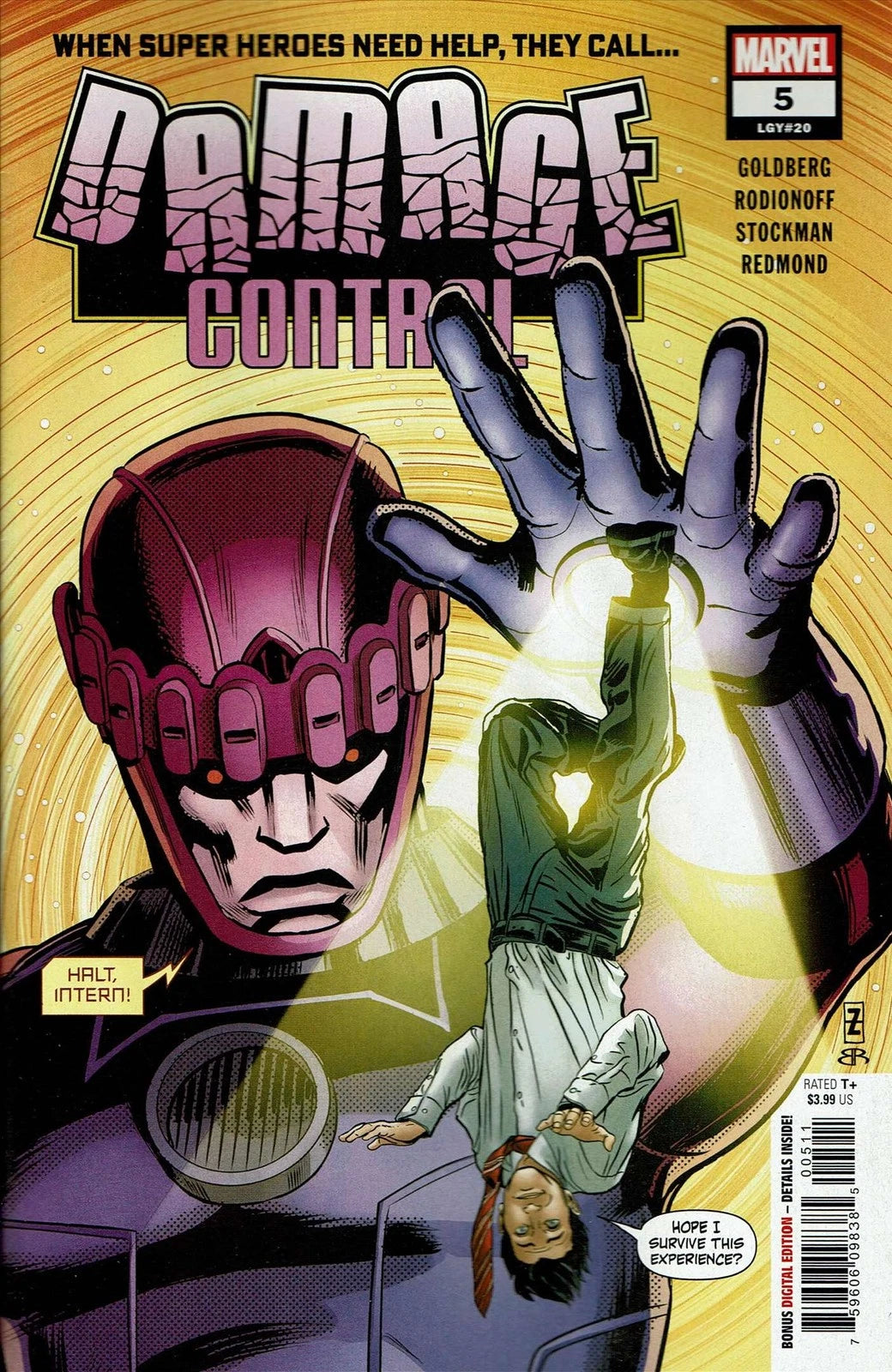DAMAGE CONTROL #5 MARVEL COMICS 2022 NEAR MINT