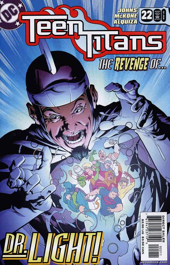 TEEN TITANS #22 FIRST APPEARANCE HOLLY GRANGER AS HAWK DC COMICS 2005