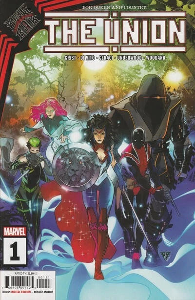THE UNION #1 MARVEL COMICS 2020 NM