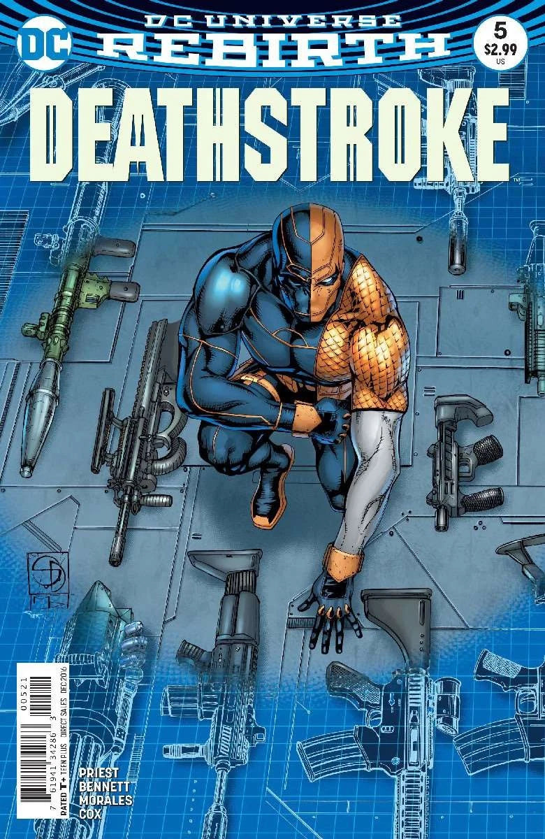 DEATHSTROKE #5 REBIRTH VARIANT DC COMICS 2016