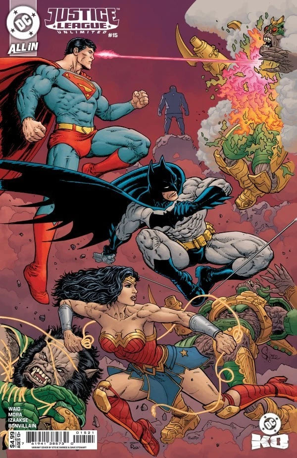 Justice League Unlimited #15 Steve Skroce Variant DC KO DC Comics 2026 NM