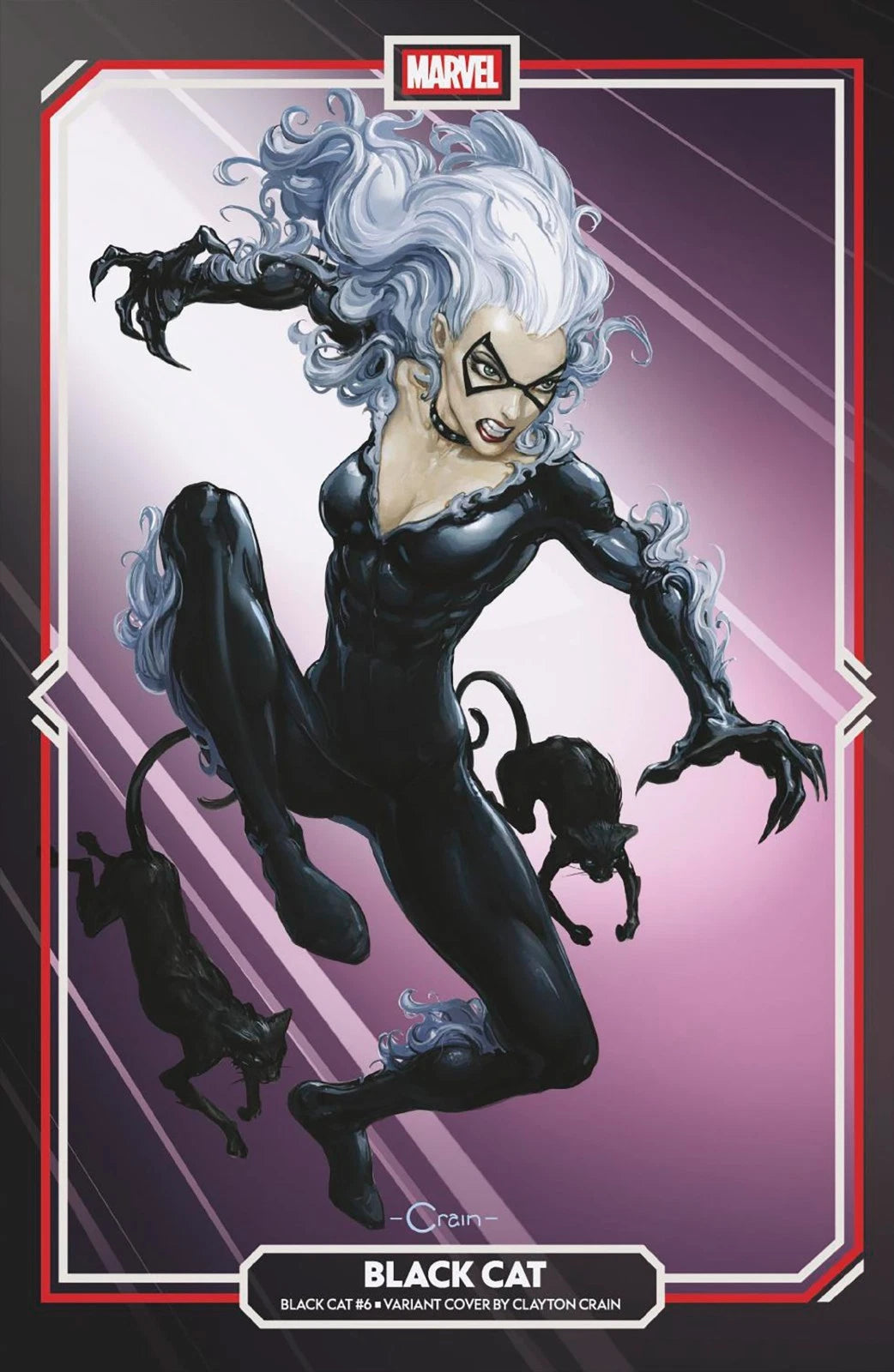 BLACK CAT #6 CLAYTON CRAIN VARIANT MARVEL COMICS 2026 NM