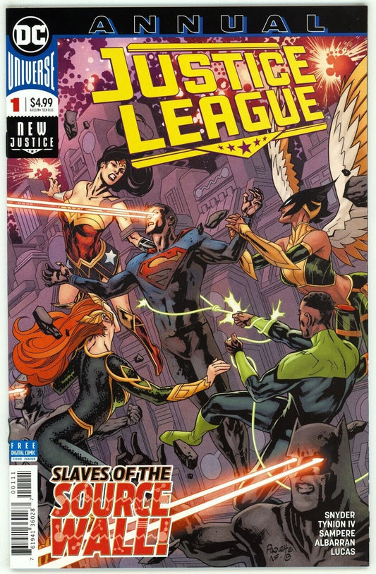 JUSTICE LEAGUE ANNUAL #1 DC COMICS 2019 NM