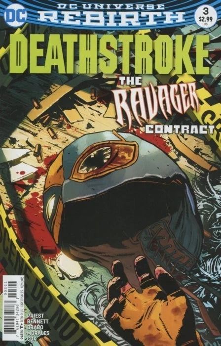 DEATHSTROKE: REBIRTH #3 DC COMICS 2016 NM