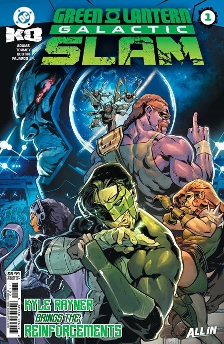 DC K.O. GREEN LANTERN GALACTIC SLAM #1 COVER A CIAN TORMEY DC COMICS 2026 NM